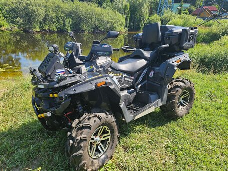 2016 Stels ATV-800 Guepard Cargo, чёрный, 830000 рублей, вид 1
