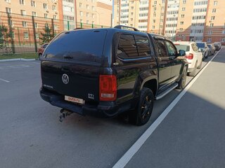 2010 Volkswagen Amarok Double Cab I, синий, 1500000 рублей, вид 4