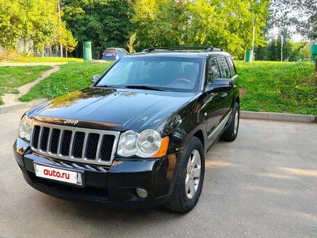 2008 Jeep Grand Cherokee III (WK), чёрный, 850000 рублей, вид 1