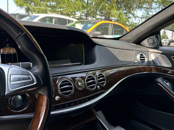 2015 Mercedes-Benz S-Класс 500 Long VI (W222, C217), чёрный, 2600000 рублей - вид 7