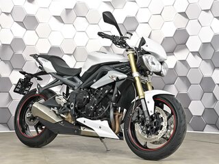 2016 Triumph Street Triple, белый, 549000 рублей, вид 1