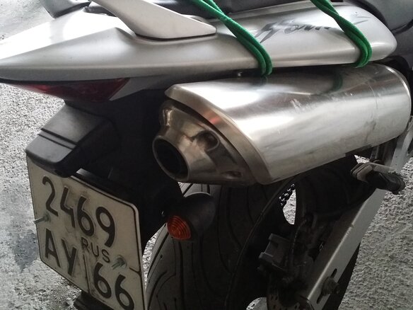 2003 Honda CB 600F Hornet, серебристый, 400000 рублей - вид 15