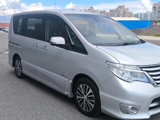 2014 Nissan Serena IV (C26), серый, 1340000 рублей, вид 1