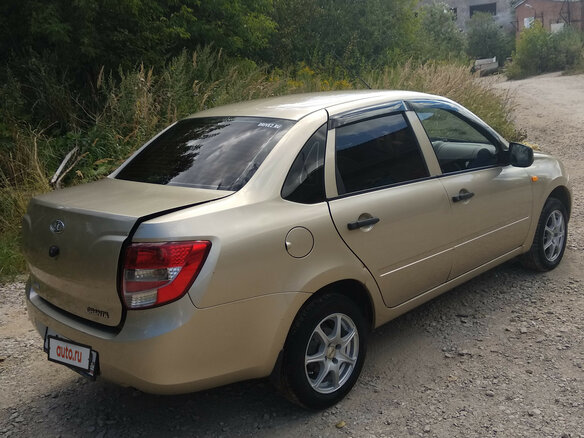 2013 Lada (ВАЗ) Granta I, золотистый - вид 8