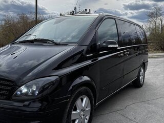 2009 Mercedes-Benz Viano Extra Long L3 I (W639), чёрный, 1750000 рублей, вид 1