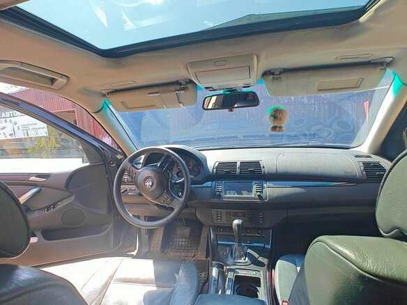 2002 BMW X5 3.0d I (E53), чёрный, 630000 рублей - вид 5