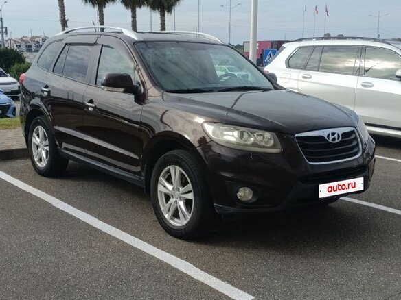 2011 Hyundai Santa Fe II Рестайлинг, коричневый, 1350000 рублей - вид 3