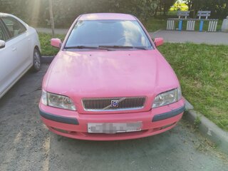 2002 Volvo S40 I Рестайлинг, красный, 140000 рублей, вид 2