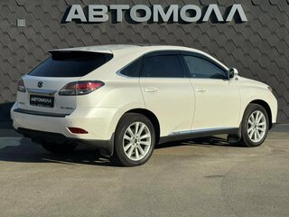 2013 Lexus RX 450h III Рестайлинг, белый, 2450000 рублей, вид 5