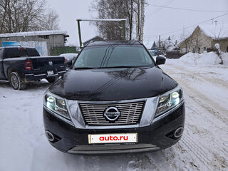 2015 Nissan Pathfinder IV, чёрный, 1690000 рублей, вид 1