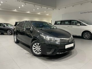 2013 Toyota Corolla XI (E160, E170, E180), чёрный, 930000 рублей, вид 3