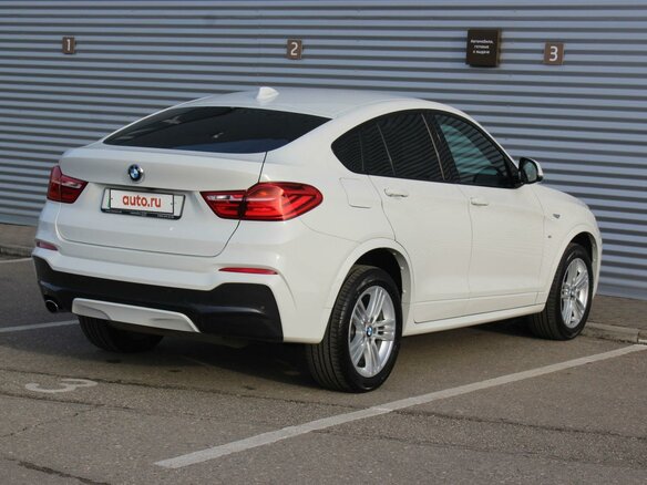 2017 BMW X4 20i I (F26), белый, 3400000 рублей - вид 3