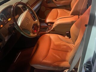 1998 Mercedes-Benz S-Класс 320 III (W140) Рестайлинг, белый, 1250000 рублей, вид 4
