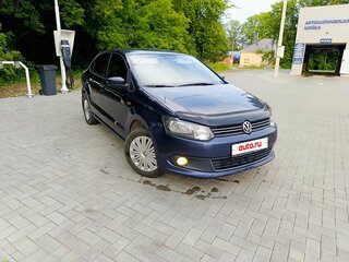 2012 Volkswagen Polo V, синий, 740000 рублей, вид 3