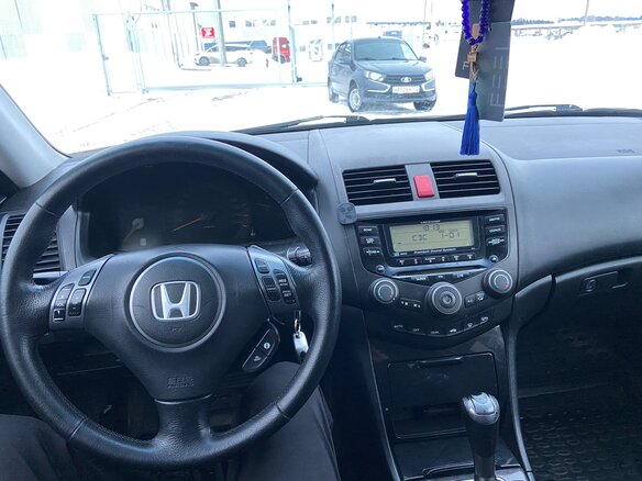 2007 Honda Accord VII Рестайлинг, чёрный - вид 7