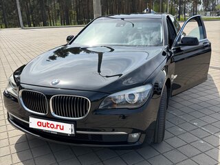 2009 BMW 7 серии 730d V (F01/F02/F04), чёрный, 1600000 рублей, вид 1