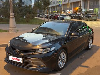 2018 Toyota Camry VIII (XV70), чёрный, 2290000 рублей, вид 2