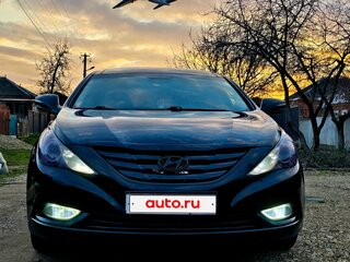 2011 Hyundai Sonata VI (YF), чёрный, 1200000 рублей, вид 1