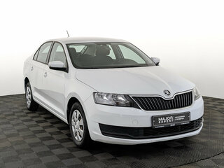 2019 Skoda Rapid I Рестайлинг, белый, 875000 рублей, вид 3
