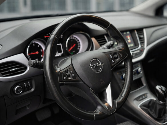 2021 Opel Astra K Рестайлинг, синий, 1120000 рублей - вид 8
