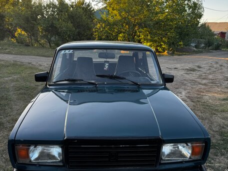 1999 Lada (ВАЗ) 2107, зелёный, вид 3