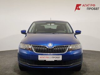 2018 Skoda Rapid I Рестайлинг, синий, 990000 рублей, вид 2