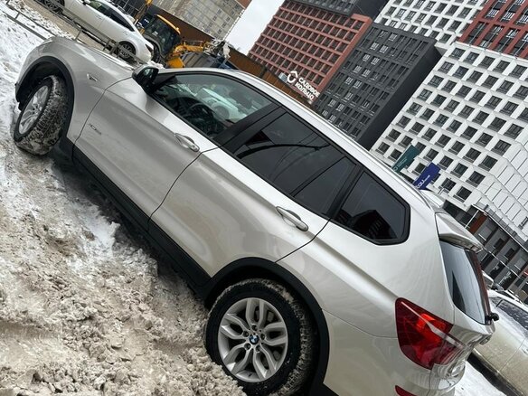 2016 BMW X3 28i xDrive II (F25) Рестайлинг, серый, 2300000 рублей - вид 2
