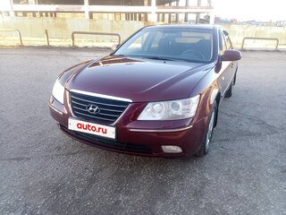 2008 Hyundai Sonata V (NF) Рестайлинг, пурпурный, 540000 рублей, вид 1