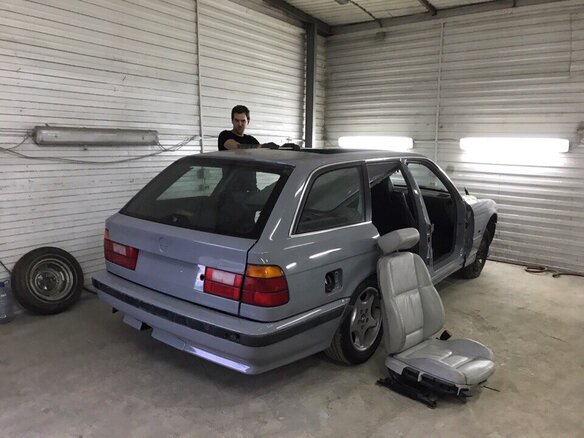1994 BMW 5 серии 530i III (E34), серый - вид 21