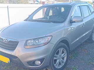 2011 Hyundai Santa Fe II Рестайлинг, серебристый, 1267000 рублей, вид 4