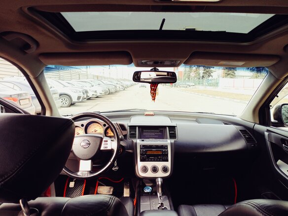2008 Nissan Murano I (Z50), красный, 580000 рублей - вид 9