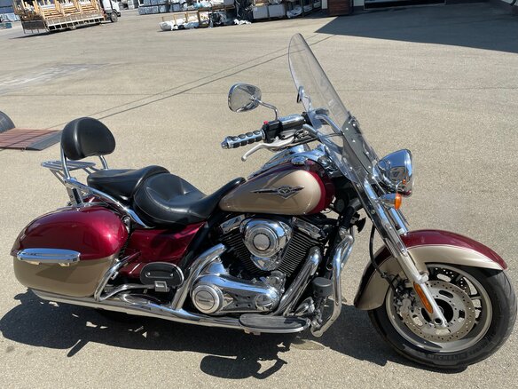 2010 Kawasaki VN1700 Vulcan, красный, 740000 рублей - вид 8