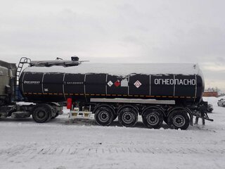 2023 УралСпецТранс Полуприцеп-цистерна, чёрный, 5800000 рублей, вид 1
