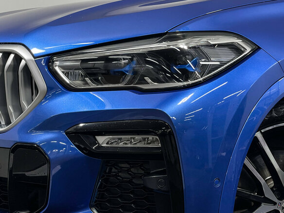 2019 BMW X6 30d III (G06), синий - вид 7