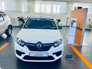 2021 Renault Logan II Рестайлинг, белый, 800000 рублей, вид 1