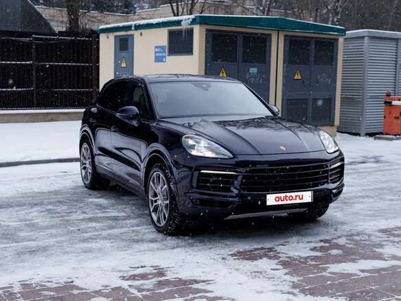 2020 Porsche Cayenne III, синий, 11500000 рублей - вид 5