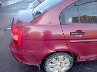 2007 Hyundai Verna II, красный, 300000 рублей, вид 5