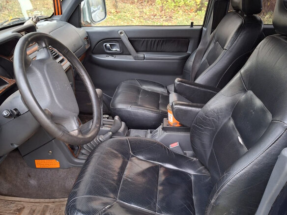 1996 Mitsubishi Pajero II, синий, 470000 рублей - вид 4