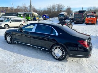 2018 Mercedes-Benz Maybach S-Класс 560 I (X222) Рестайлинг, чёрный, 4774450 рублей, вид 5