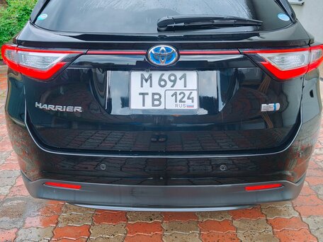 2018 Toyota Harrier III (XU60) Рестайлинг, чёрный, 3075000 рублей, вид 5