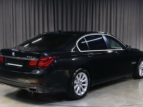 2014 BMW 7 серии Long 740Li xDrive V (F01/F02/F04) Рестайлинг, чёрный, 1749000 рублей, вид 2