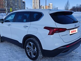 2021 Hyundai Santa Fe IV Рестайлинг, белый, 3800000 рублей, вид 4