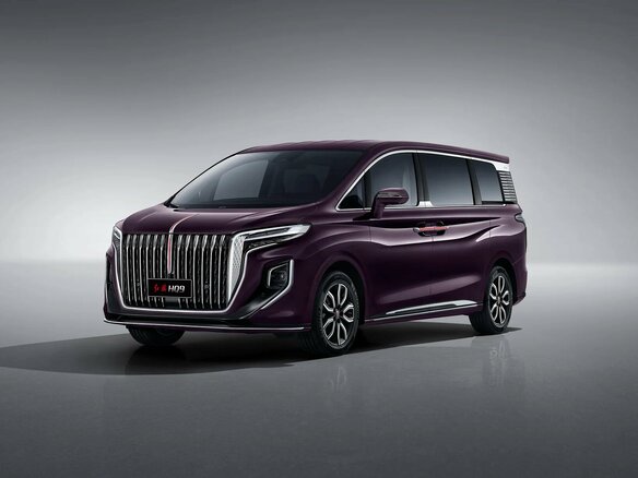 2025 Hongqi HQ9, фиолетовый