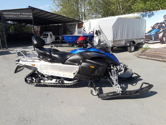2014 Yamaha Venture, синий - вид 4