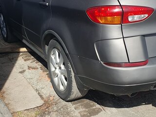 2007 Subaru Tribeca I, серебристый, 1350000 рублей, вид 5