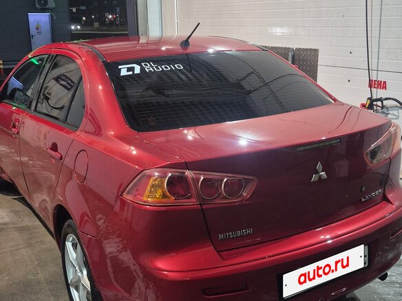2008 Mitsubishi Lancer X, красный, 650000 рублей - вид 7