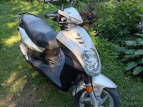 2011 Sym Orbit, серебристый, 65000 рублей, вид 5