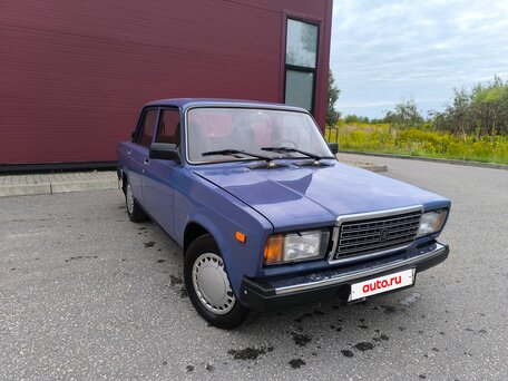 2007 Lada (ВАЗ) 2107, синий, 295000 рублей, вид 2