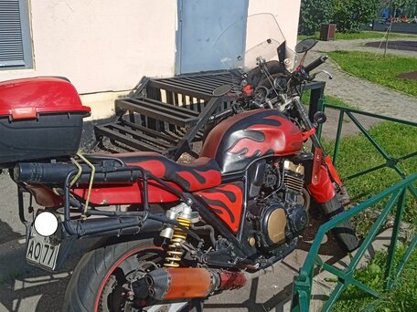 1994 Honda CB 400 Super Four, красный, 220000 рублей, вид 1