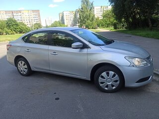 2015 Nissan Sentra VII (B17), серебристый, 670000 рублей, вид 3